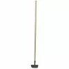 Project Source 51.25-in Wood-Handle Black Garden Hoe -Project Source Shop 01235781 L