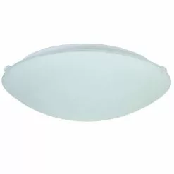 "Tross" Flushmount 10" - Frosted White