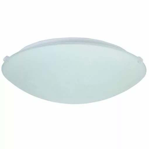 "Tross" Flushmount 10" - Frosted White -Project Source Shop 08385001 L