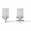 3-Light Vanity Light and Bathroom Accessories Set - Chrome -Project Source Shop 08385033b L