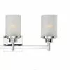 3-Light Vanity Light and Bathroom Accessories Set - Chrome -Project Source Shop 08385033d L