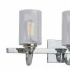 Wall Fixture - 3 Lights - Clear Glass - Chrome -Project Source Shop 08385044b L