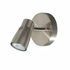 Whisper Round Ceiling Light - 1 Light - Brushed Nickel