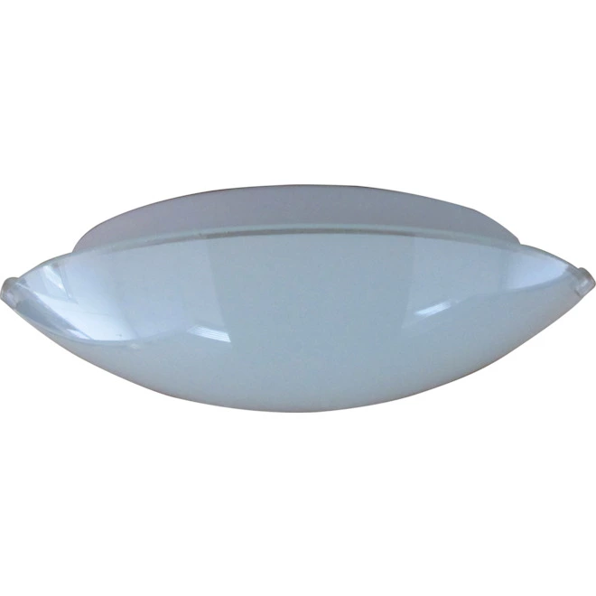 Project Source 1-Light Flush Mount Ceiling Light - 10-in x 2.95-in - Opal Glass 3 Project Source 1-Light Flush Mount Ceiling Light - 10-in x 2.95-in - Opal Glass