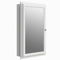 Project Source Medicine Cabinet - 15.75-in - White