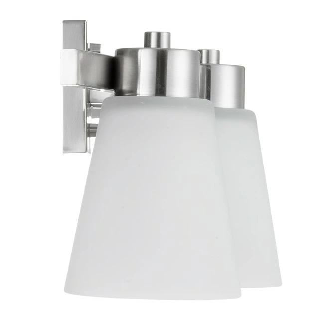 Project Source Vanity Light - 4 Lights - 60 W - Brushed Nickel 6 Project Source Vanity Light - 4 Lights - 60 W - Brushed Nickel - Image 4