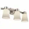 Project Source Vanity Light - 3 Lights - 60 W - Brushed Nickel -Project Source Shop 30739575b L
