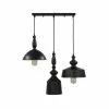 Project Source Black 60 W 3-Light Lantern Pendant -Project Source Shop 43855126 L
