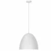 Pendant Light - 1 Light - Dome - 16.75" - White 1 Pendant Light - 1 Light - Dome - 16.75" - White -Project Source Shop 45055004 L
