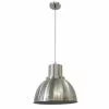 Dome 1-Light Pendant Light- 35" - Steel - Brushed Nickel 1 Dome 1-Light Pendant Light- 35" - Steel - Brushed Nickel -Project Source Shop 45055007 L