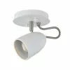 Ceiling Light - 1 Light - Steel - Matte White/Chrome -Project Source Shop 45055018 L