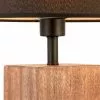Project Source Table Lamp with Fabric and Wood - 24-in x 15-in - Black and Brown 8 Project Source Table Lamp with Fabric and Wood - 24-in x 15-in - Black and Brown -Project Source Shop 45095001c L