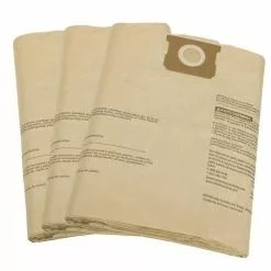 Dewalt 15 to 22-Gal. Wet and Dry Vacuum Filter Paper Bag - 3-pack