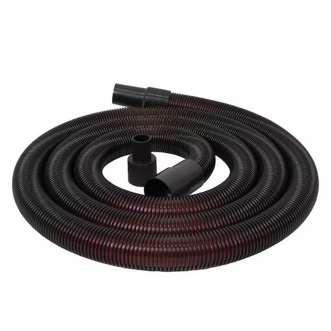 Project Source 12-ft x 1 7/8-in Black Plastic Vacuum Hose 3 Project Source 12-ft x 1 7/8-in Black Plastic Vacuum Hose