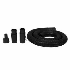 Project Source 2 1/2-in x 8-ft Black Plastic Vacuum Hose
