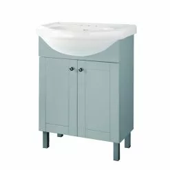 Project Source Bathroom Vanity - 24-in - 2-Door - Grey