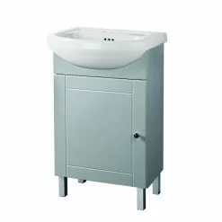 Project Source Bathroom Vanity - 20-in - 1-Door - Grey