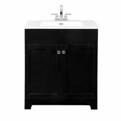 Project Source Dunaway Bathroom Vanity - 30-in - 2-Door - Espresso
