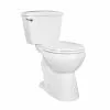 Project Source Total Eco 2-Piece Toilet with Microban Seat - 4.8-L -Project Source Shop 78195087 L