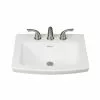 Project Source Cavallie Square Drop-in Sink - Porcelain 7 Project Source Cavallie Square Drop-in Sink - Porcelain -Project Source Shop 78195096b L