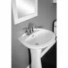 Project Source Pedestal Sink - Porcelain - 31.5-in - White 9 Project Source Pedestal Sink - Porcelain - 31.5-in - White -Project Source Shop 78195097d L