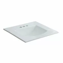 Project Source EZ-FIX Square Drop-in Sink - Porcelain