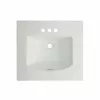 Project Source EZ-FIX Square Drop-in Sink - Porcelain 7 Project Source EZ-FIX Square Drop-in Sink - Porcelain -Project Source Shop 78195103b L