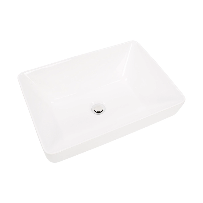 Project Source Ascillia Semi-Recessed Vessel Sink 3 Project Source Ascillia Semi-Recessed Vessel Sink