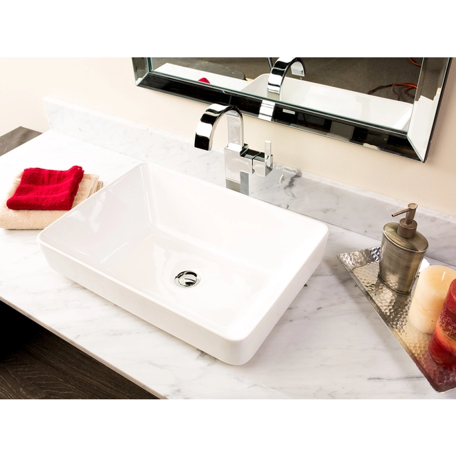 Project Source Ascillia Semi-Recessed Vessel Sink 5 Project Source Ascillia Semi-Recessed Vessel Sink - Image 3