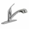 Project Source Dover Kitchen Faucet - Brass Zinc - Chrome 2 Project Source Dover Kitchen Faucet - Brass Zinc - Chrome -Project Source Shop 80375086 L
