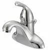 Project Source Bathroom Faucet - Polished Chrome - 1 Handle - Transitional -Project Source Shop 80375090 L