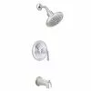 Project Source Mistry Tub and Shower Faucet - 1 Handle - Chrome 1 Project Source Mistry Tub and Shower Faucet - 1 Handle - Chrome -Project Source Shop 80375098 L