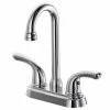Project Source Bar Faucet - 2-Handle - Chrome Finish -Project Source Shop 80375151 L