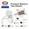 Project Source Tub and Shower Faucet - 1 Handle - 6.8-L/min - Brushed Nickel -Project Source Shop 80375169ca L