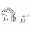Project Source 2-Handle Bathroom Faucet with Drain - Chrome -Project Source Shop 80375185 L